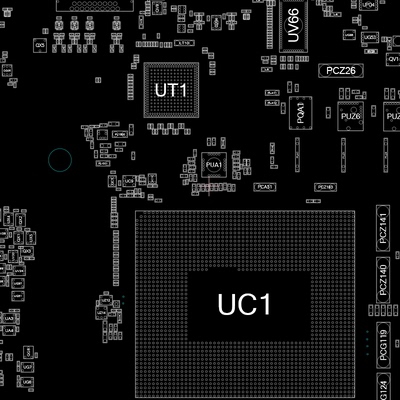 ASUS ROG G17 G713 G713P-MP-VGT 6050A3468901-MB-A01 点位图