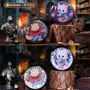 包邮 白狼星徽章探险系列 购物车满29元 多多罗官方吧唧 反光工艺