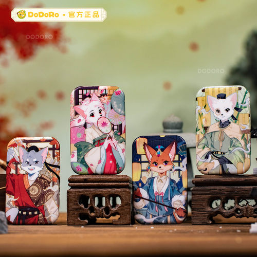 神探迈克狐官方正比方形徽章