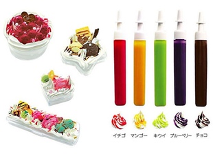 日本PADICO帕蒂格 粘土仿真食玩装饰 果酱奶油牛奶芒果草莓焦糖