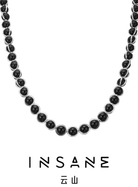 INSANE/云山 铜合金仿珍珠项链 X•EVERYDAY小众个性暗黑珠玑项链