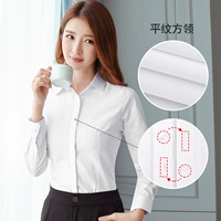 [Клык Ling Dark Buckle] Белая плоская линия с длинными рукавами