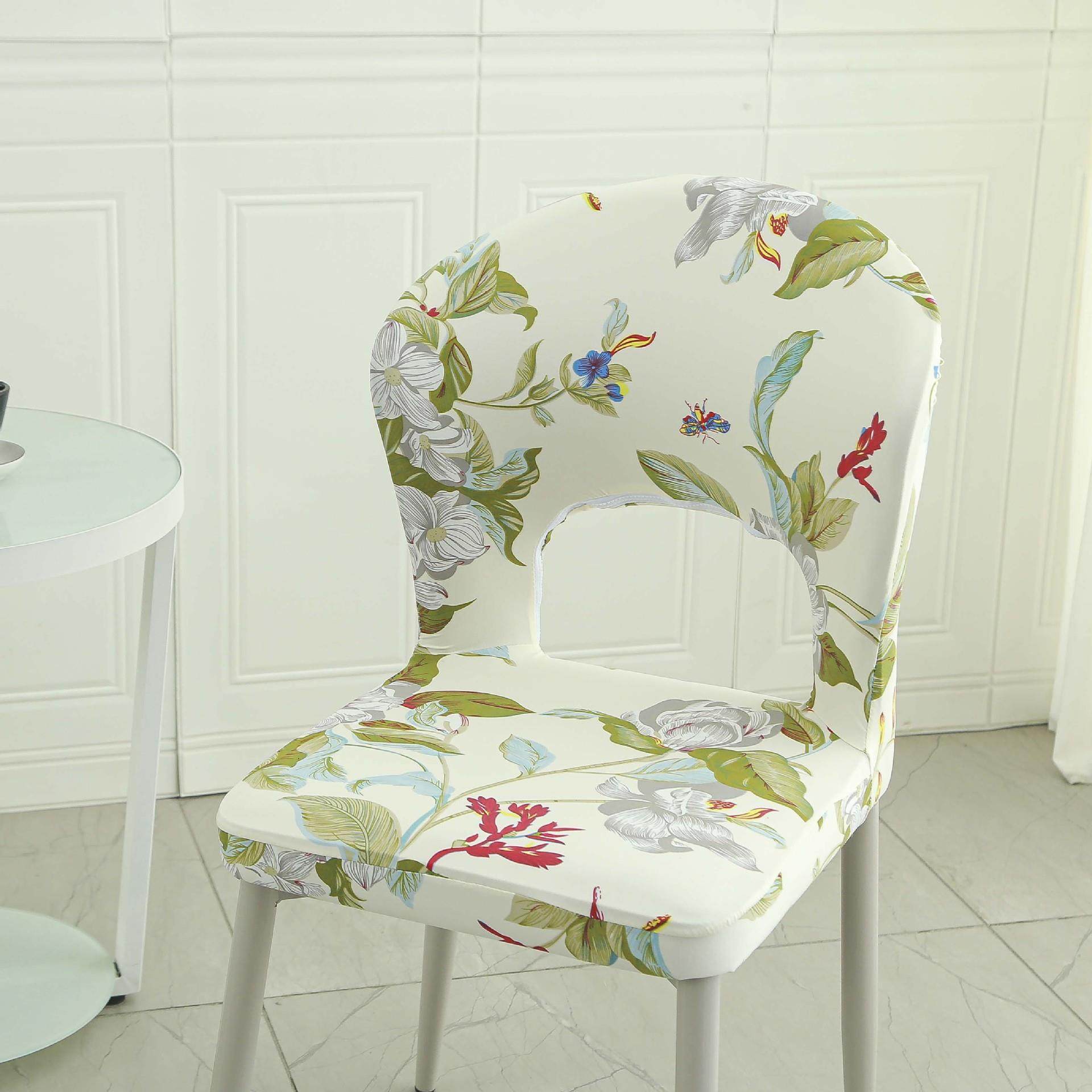 酒店餐椅套家用弹力防污餐桌椅套酒店用餐椅套办公室电脑座椅子套