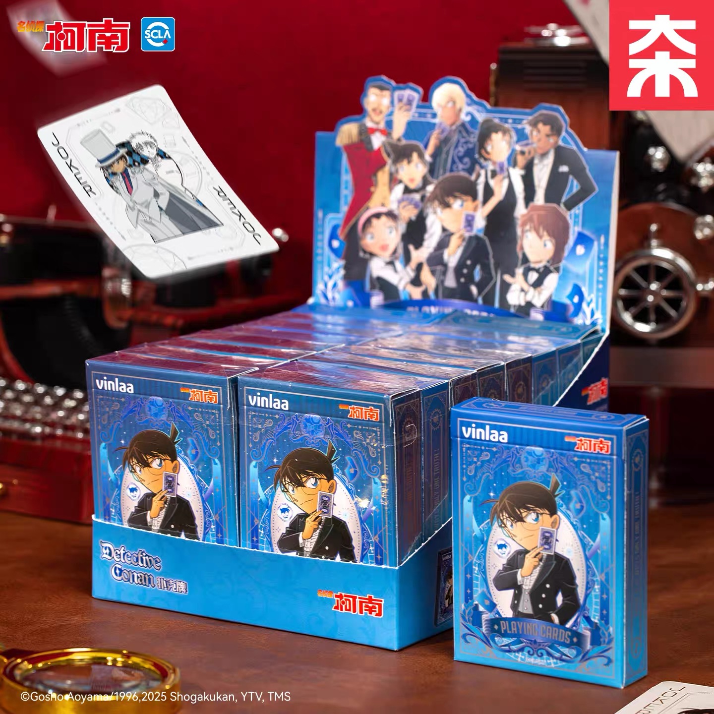 Vinlaa正版名侦探柯南扑克TV版日系动漫新款网红高颜值
