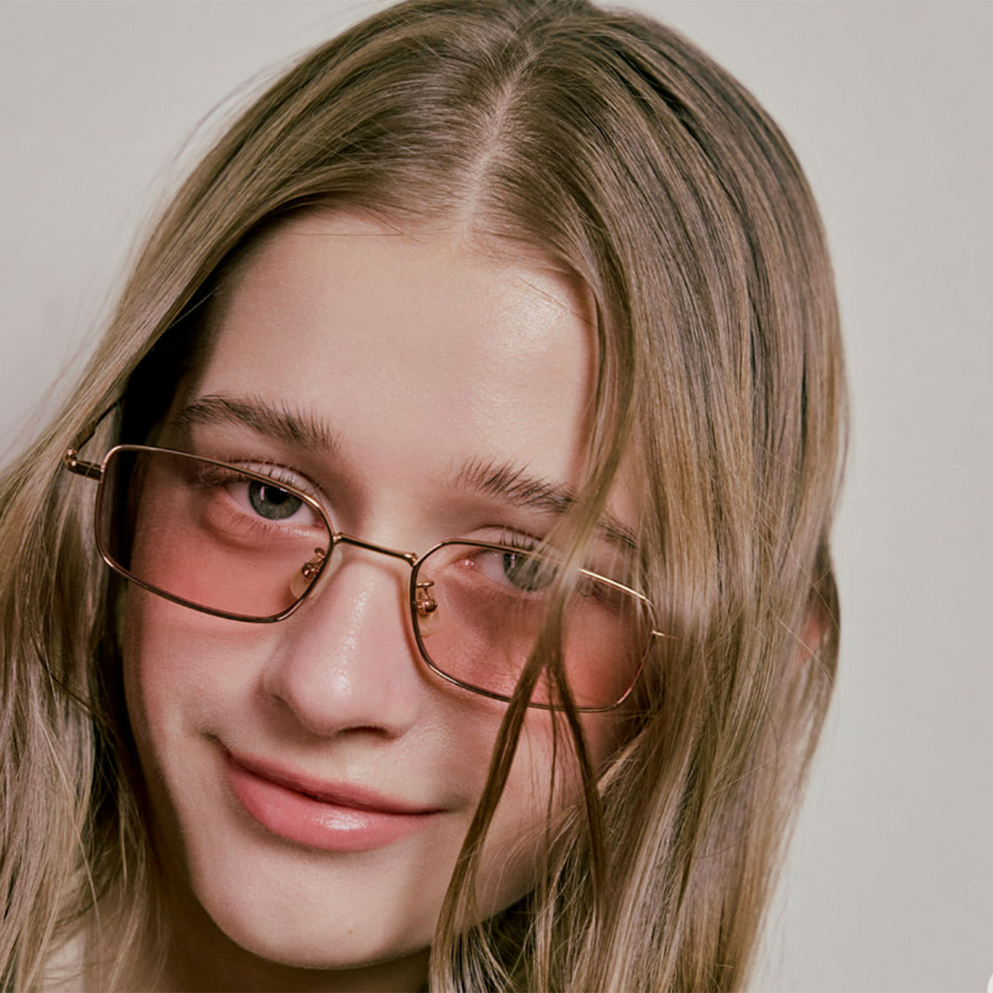 韩国明星同款复古细框眼镜男女文艺方框金属架超轻日常配镜太阳镜