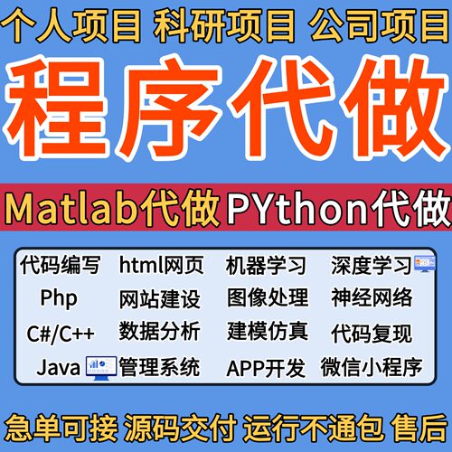 【全程序代做】专业技术包运行