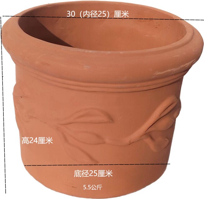 清仓包邮庭院大号陶罐景观土陶粗陶红陶花盆花瓶摆件陶瓷大码陶盆