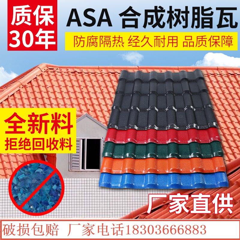 合成树脂建筑用厂家直销石棉瓦片
