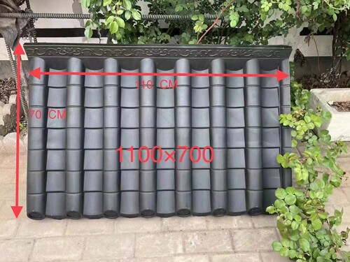 110*70中式装修搭接塑料树脂瓦