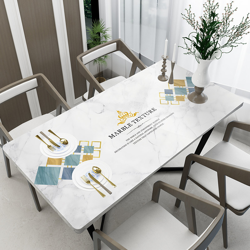 餐桌垫软玻璃pvc桌布轻奢高级感防水防油免洗防烫客厅茶几垫高档,居家布艺,桌布,淘宝优惠券,粉丝福利购,淘宝优惠卷