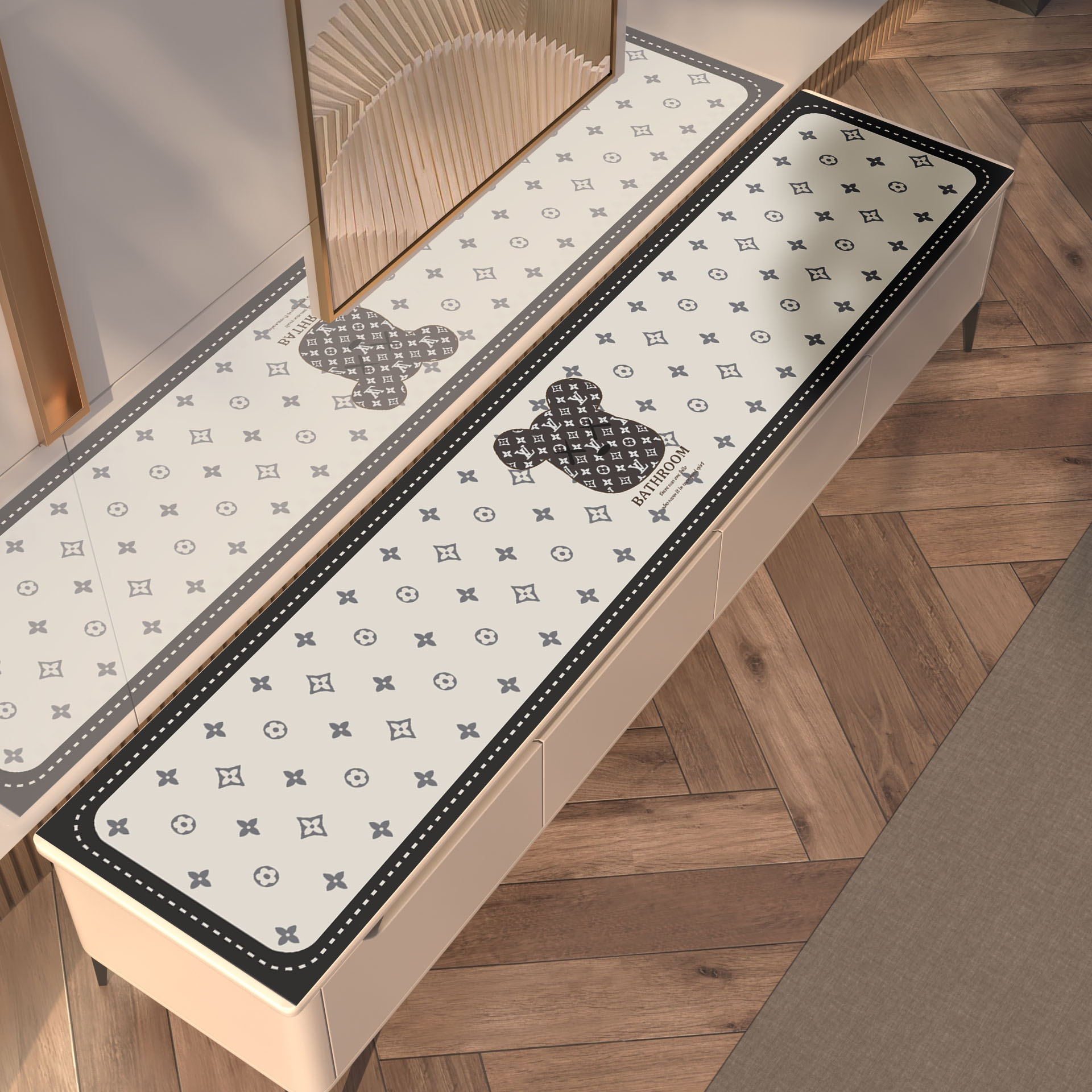 碧德芙电视柜盖巾防水防油免洗