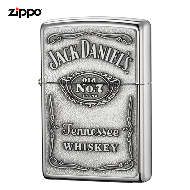美国zippo官方正品原装之宝防风煤油打火机杰克丹尼酒250JD427