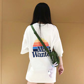 彩虹短袖 MostwantedLab 2019国潮四周年限定百搭 男女宽松休闲潮