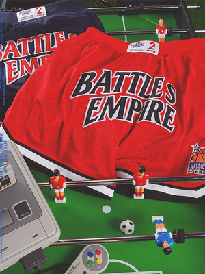 Battles夏季街头刺绣透气