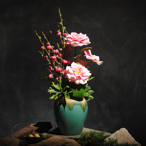 茶花花瓶价格 茶花花瓶图片 星期三