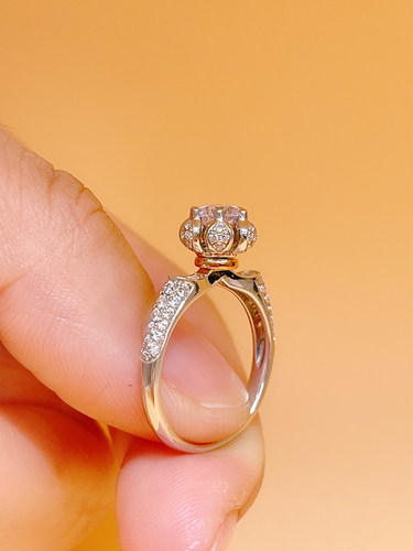 vinjen裸钻钻戒定制原创设计