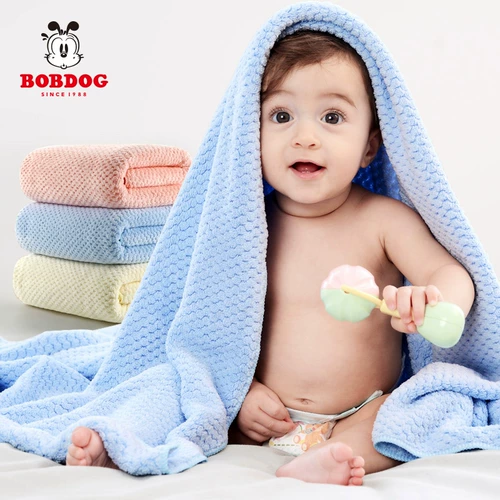 巴布豆 Детское антибактериальное банное полотенце, быстросохнущее мягкое универсальное средство детской гигиены для новорожденных, хорошо впитывает воду