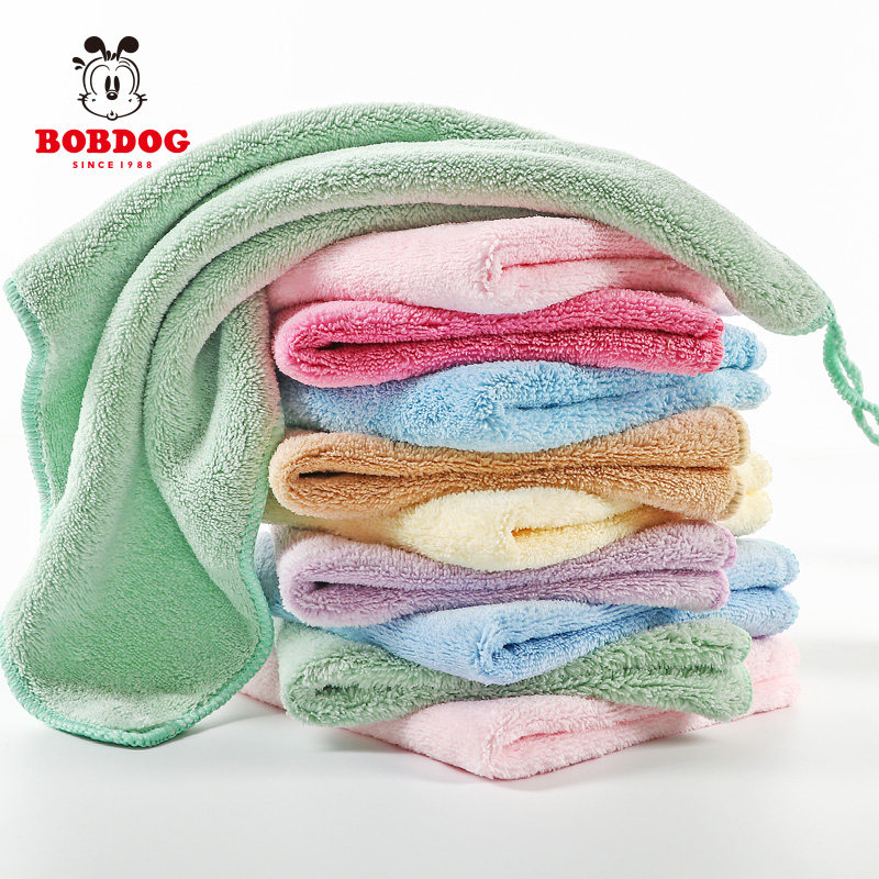 巴布豆婴儿毛巾宝宝洗脸小方巾柔软新生儿童口水巾手帕幼儿用品,婴童用品,口水巾,淘宝优惠券,粉丝福利购,淘宝优惠卷