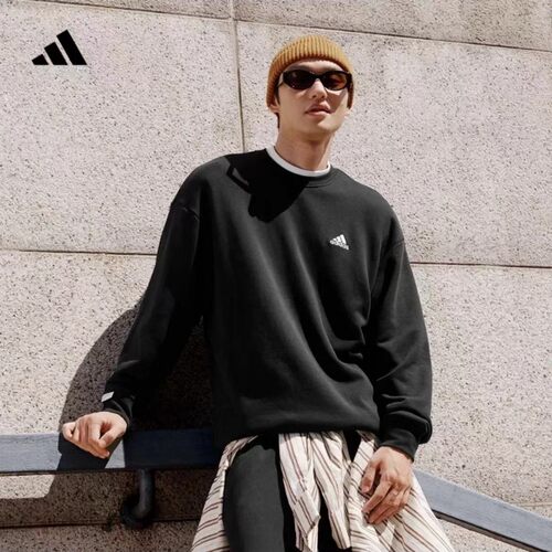 运动休闲圆领卫衣套头衫男款春季