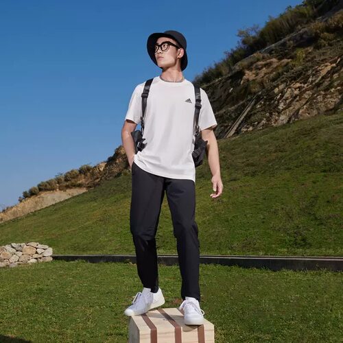 Adidas阿迪达斯男子夏季新款速干裤休闲健身跑步运动长裤IP3977