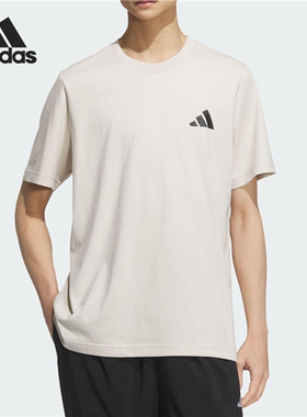 AdidasAdidas正品当季新款男女同款图案透气舒适宽松短袖KC3063