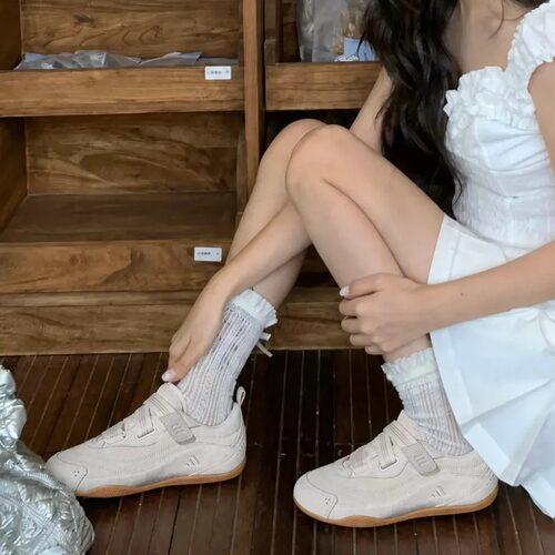 Adidas阿迪达斯正品2026女款高颜值玛丽珍魔术鞋芭蕾运动鞋JS0151