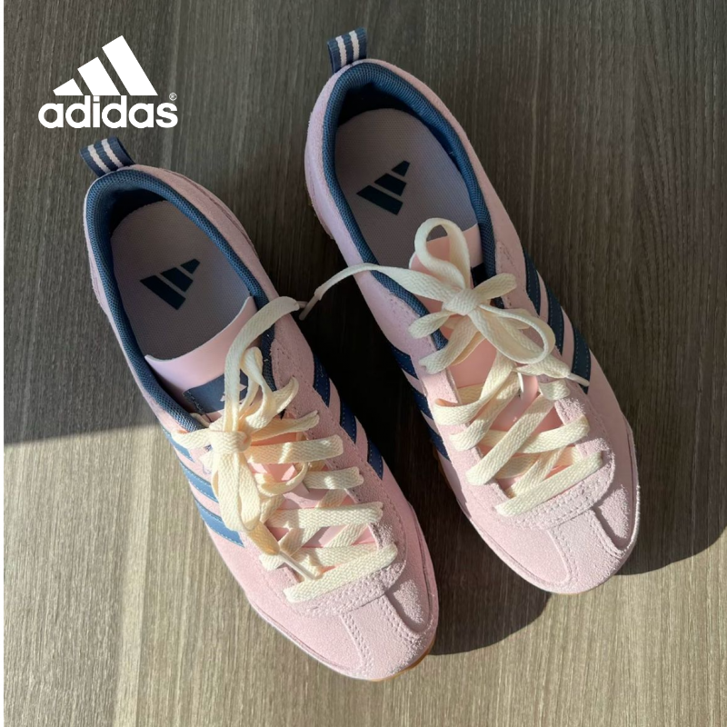 Adidas阿迪达斯正品德训鞋男女夏季新款板鞋白鞋运动休闲鞋T头鞋