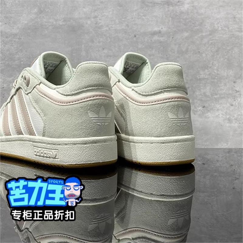 JS3307运动秋三叶草帮新款百搭低男女板鞋休闲轻便阿迪达斯adidas