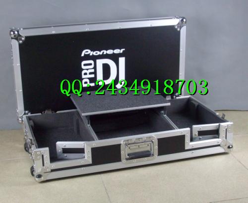 现货Pioneer CDJ400+DJM600飞行箱/航空箱/DJ箱,打碟机箱(酷黑色)_虎窝淘