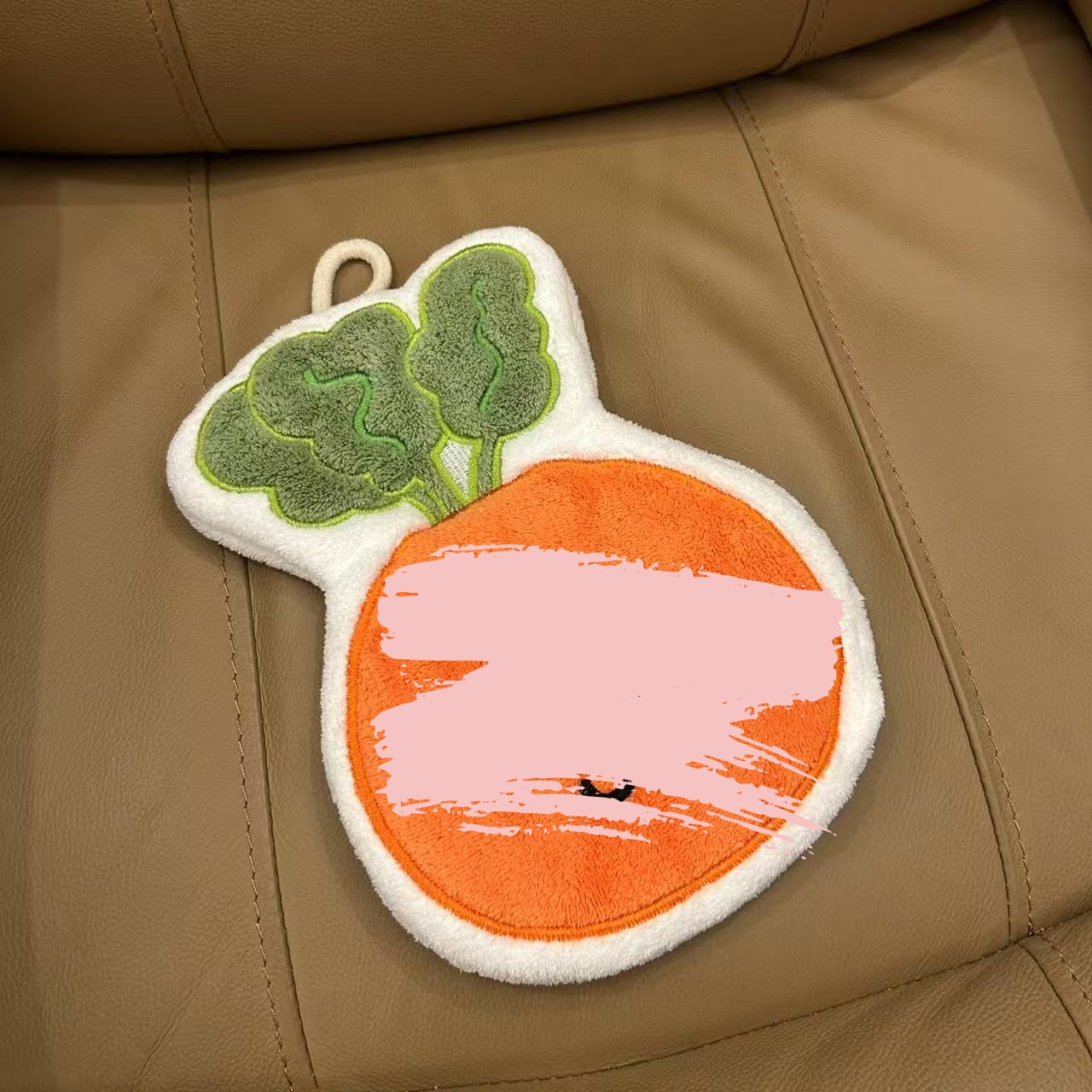 胡萝卜擦手巾珊瑚绒5525五月天