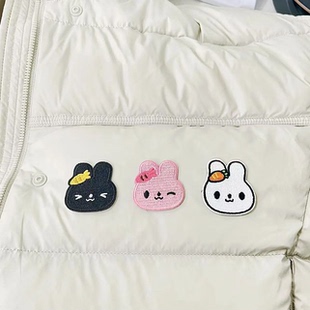 纯真兔五月天雪糕车卜卜菜头粿刺绣布贴演唱会周边物料爱心补丁贴