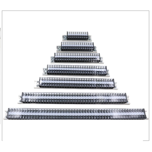 正泰接线端子TD-1510 导轨板3排电线连接器柱15A铜片10 20 40位