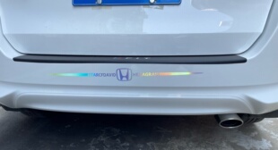 适用本田08 件不锈钢排气管RG9尾气罩 22新飞度GK5尾喉来福酱改装