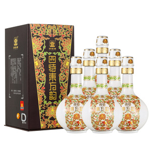 四特酒东方韵弘韵52度500ml*6瓶装 整箱装 特香型白酒 宴请送礼
