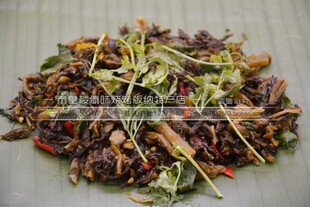 云南西双版纳本地特产傣家美食傣味纯手工腌制水淹菜正宗傣味淹菜