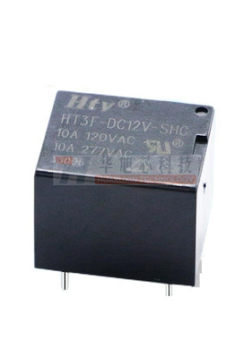 T73继电器HT3F 3FF-DC5V 12V 24V-SHG SRD 5脚 4脚 10A 一组转换