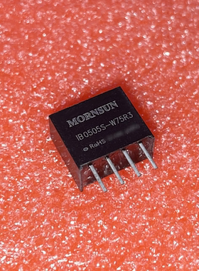 IB0505S-W75R3金升阳DCDC电源模块5V转5V输出150mA0.75W原装现货