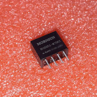 IB0505S-W75R3金升阳DCDC电源模块5V转5V输出150mA0.75W原装现货
