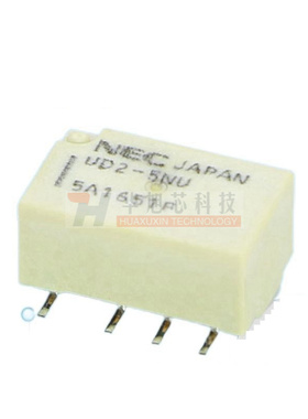 NEC微小型继电器UD2-4.5NU UD2-5NU UD2-12NU两开两闭 8脚 DC4.5V