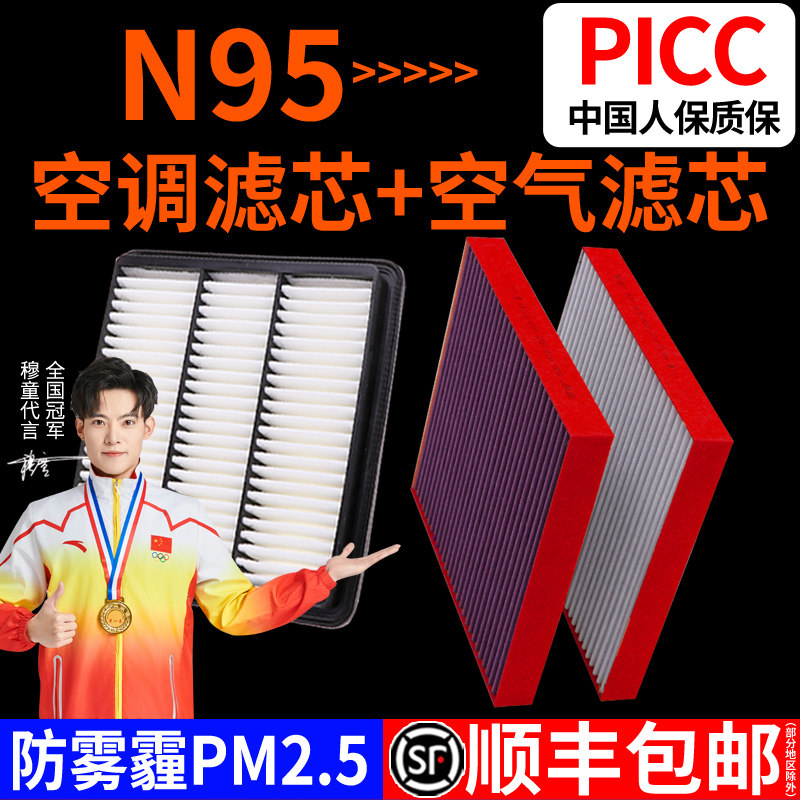 星瑞N95空调滤芯空气格图片