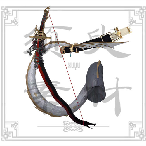 阴阳师铃鹿御前cos后期道具素材