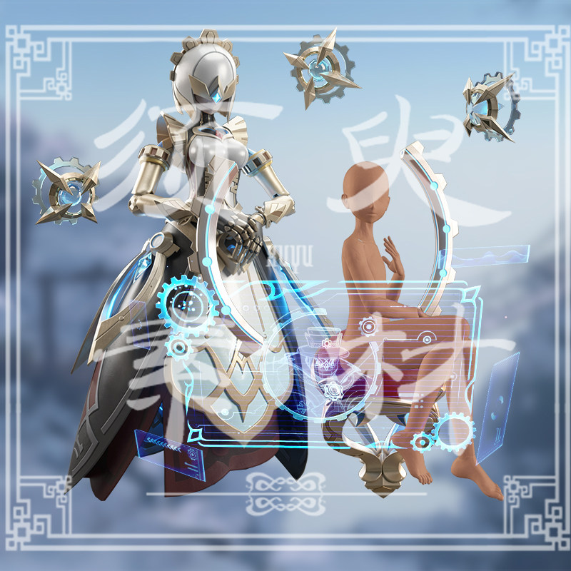 原神桑多涅光效技能特效cosplay后期合成PSD+PNG素材