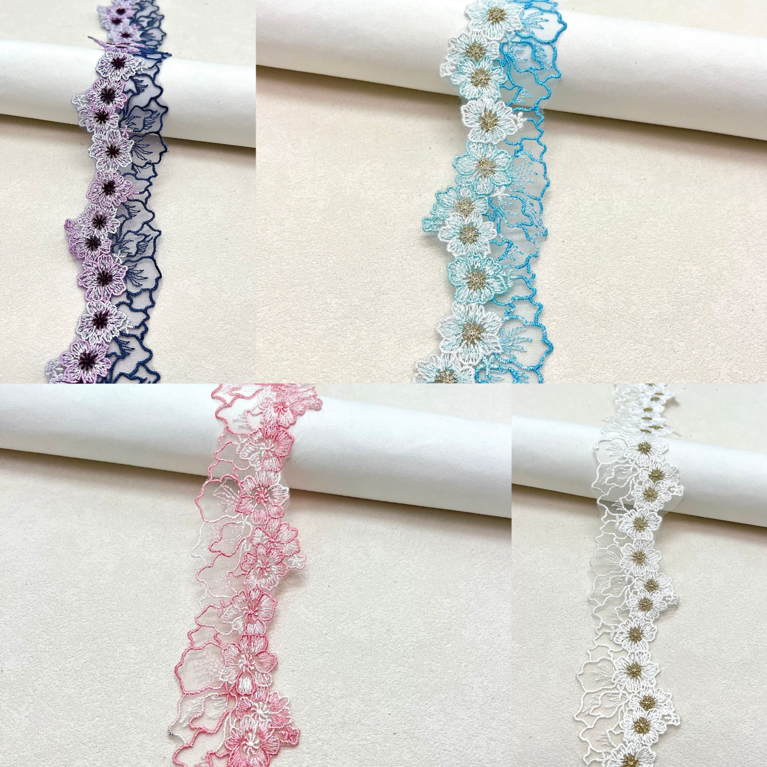 9米价 新款汉服刺绣蕾丝花边 明制网纱织带旗袍服装辅料配饰