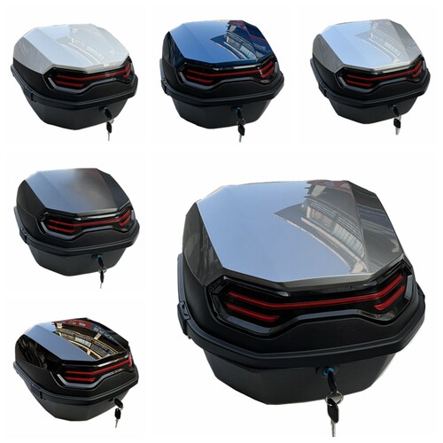 适用雅迪电动车爱玛台铃小刀大容量运动尾箱后备箱置物储物工具箱