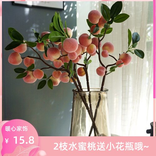 仿真水果干枝家居饰品摆件