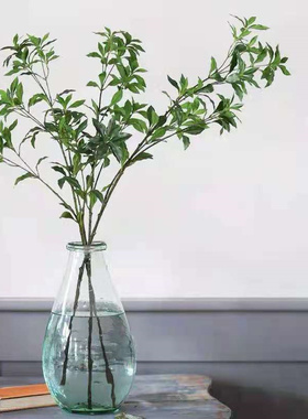 绿植落地摆件仿真马醉木树叶假花