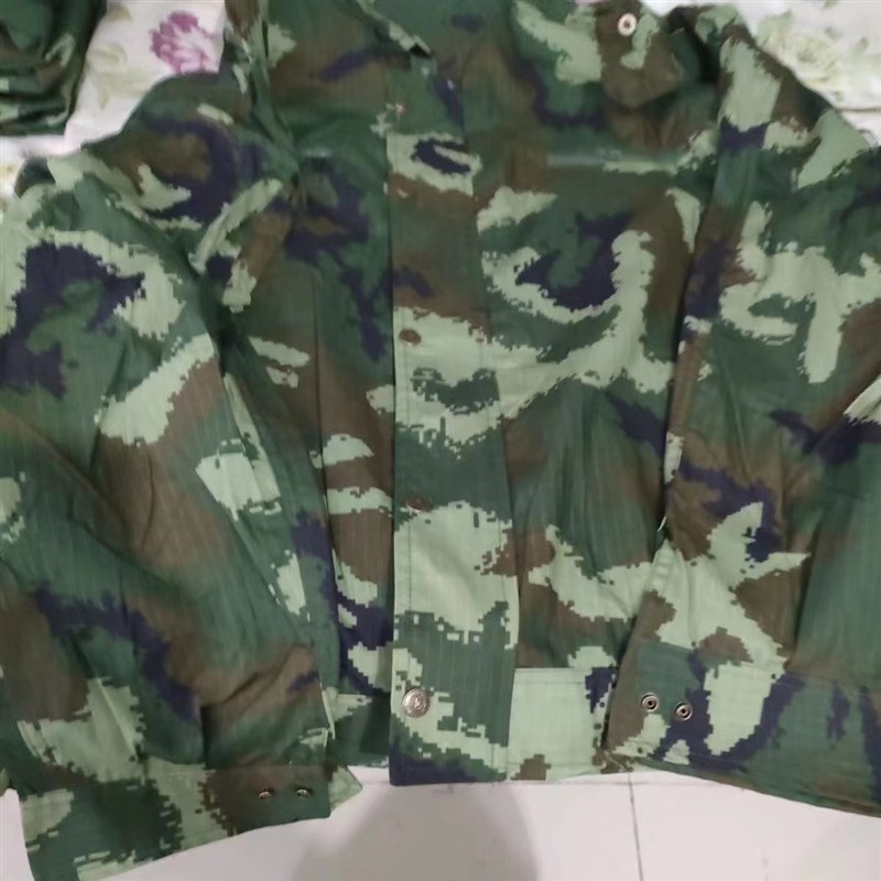 新选春夏季外套库存老式米彩服退役款工作K服劳保服套装男女耐磨
