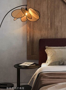 优选WabiSabi风格日本Normcore落地灯复古设计师U客厅卧室现代中
