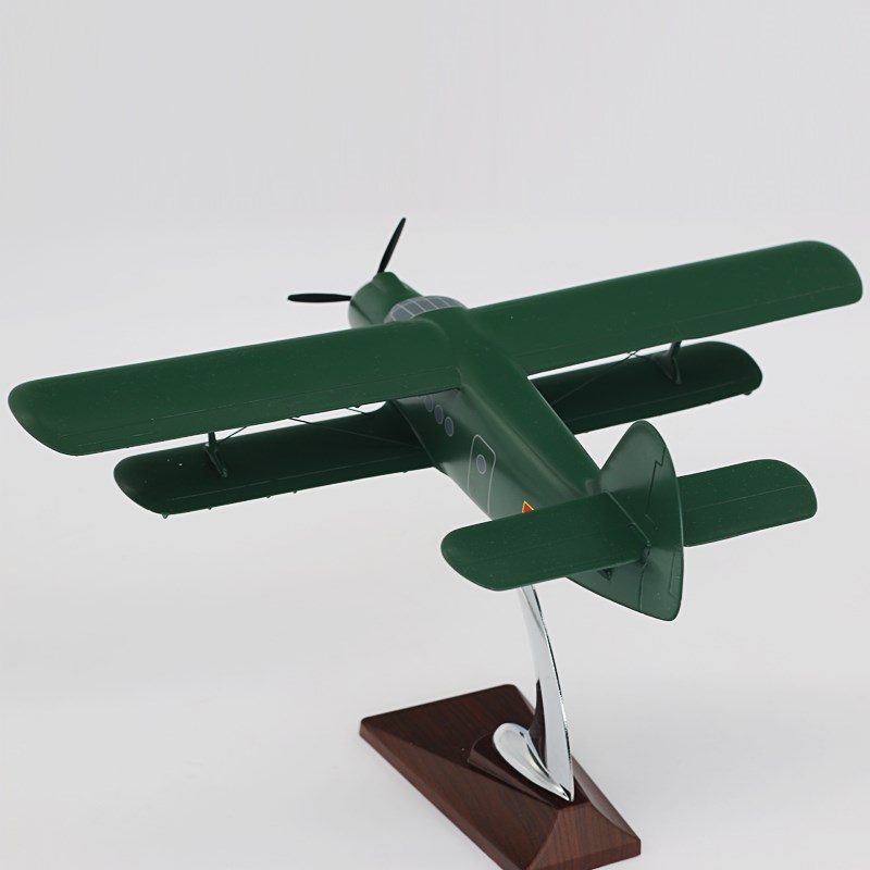 优选运五飞机模型 运5飞机跳伞专用飞机Y5静态高仿V真飞机模型收