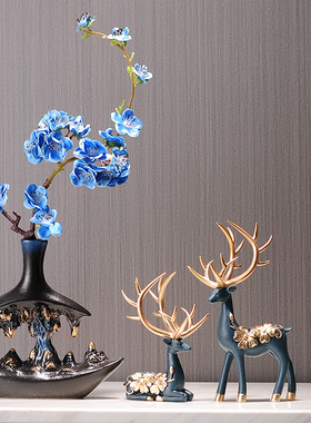 优选创意电视柜轻奢摆件酒柜装饰品家居玄关复古客V厅中式博古架